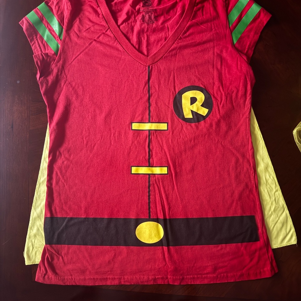 DC Comics Red and Yellow Robin Costume